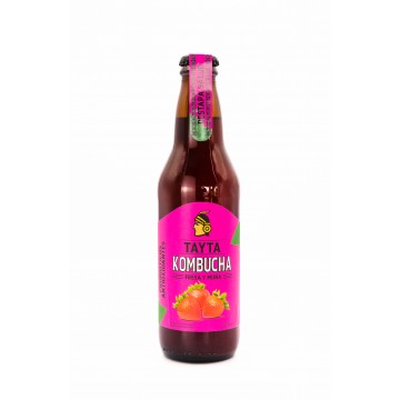 KOMBUCHA FRESA MUÑA - Tayta 355 mL