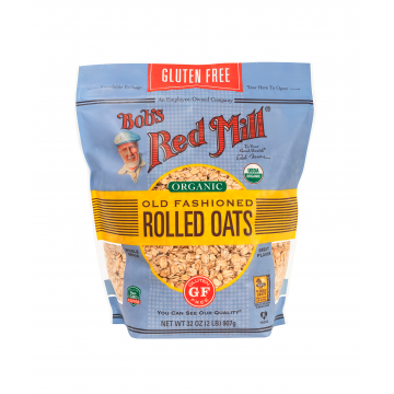 HOJUELAS DE AVENA ORGÁNICA GF - Bob's Red Mill 907g (32oz)