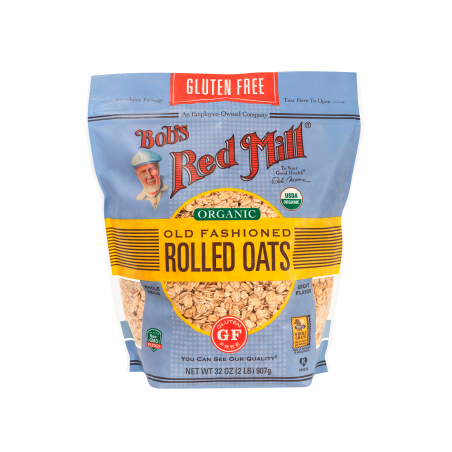 HOJUELAS DE AVENA ORGÁNICA GF - Bob's Red Mill 907g (32oz)
