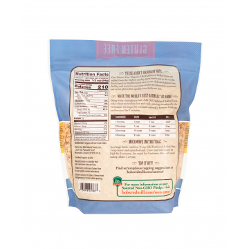 HOJUELAS DE AVENA ORGÁNICA GF - Bob's Red Mill 907g (32oz)