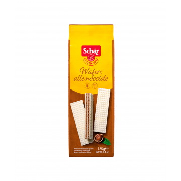 WAFER CON AVELLANAS GF - Schär 125g