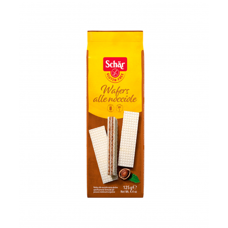 WAFER CON AVELLANAS GF - Schär 125g