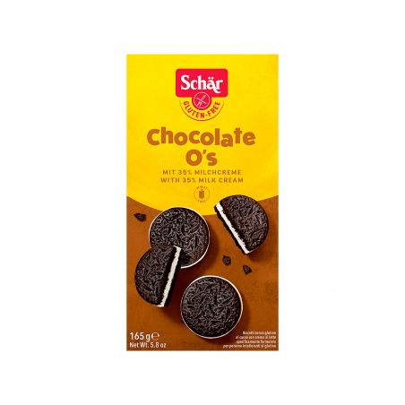 GALLETA CHOCOLATE O'S GF - Schar 165g