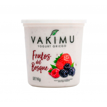 YOGURT GRIEGO FRUTOS DEL BOSQUE - Vakimu 1kg