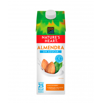BEBIDA DE ALMENDRAS SIN AZUCAR - Nature's Heart 946 mL