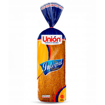 PAN DE MOLDE INTEGRAL CLÁSICO - Unión 495g