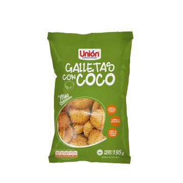 GALLETAS DE COCO - Unión 195g