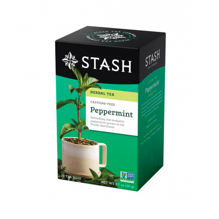 TÉ HERBAL PEPERMINT MENTA - Stash 20 sobres