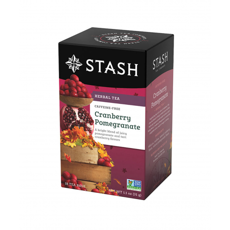 TÉ CRANBERRY Y GRANADA - Stash 18 sobres