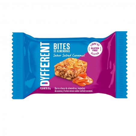 BITES DE ALMENDRA CARAMELO MANJAR - Dyfferent 55g