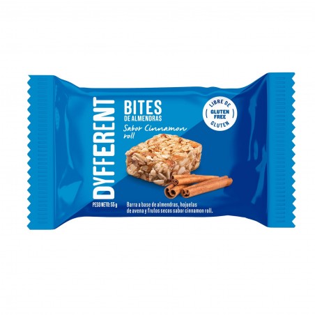 BITES DE ALMENDRA CINNAMON ROLL - Dyfferent 55g
