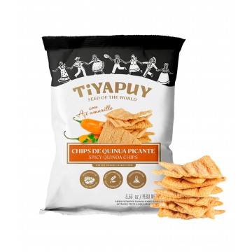 CHIPS DE QUINUA PICANTE - Tiyapuy 100g