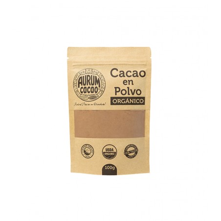 CACAO EN POLVO ORGÁNICO - Aurum Cacao 100g