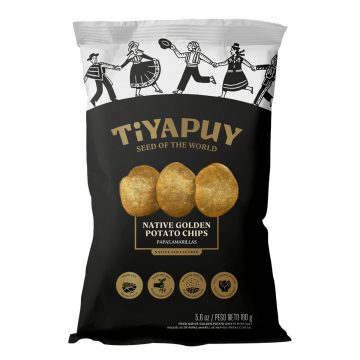 HOJUELAS DE PAPAS NATIVAS AMARILLAS FRITAS - Tiyapuy 160g