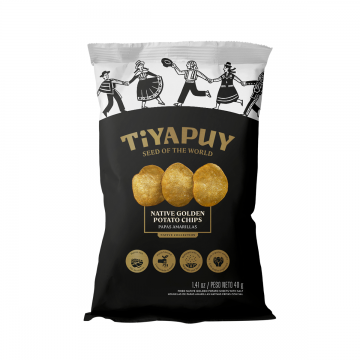 HOJUELAS DE PAPAS NATIVAS AMARILLAS FRITAS - Tiyapuy 40g