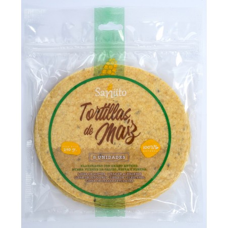 TORTILLA DE MAÍZ (17cm) - Saniito 290g
