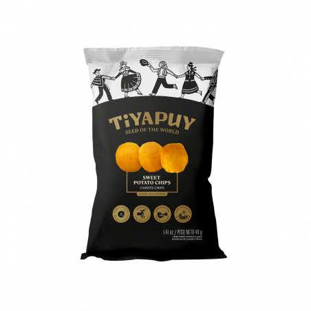 HOJUELAS DE CAMOTE FRITAS - Tiyapuy 40g