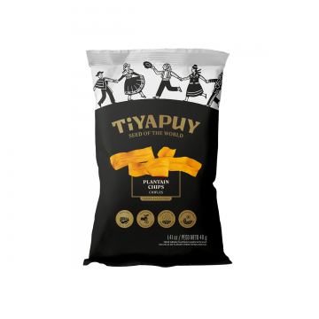 HOJUELAS DE PLÁTANO VERDE CHIFLES - Tiyapuy 40g